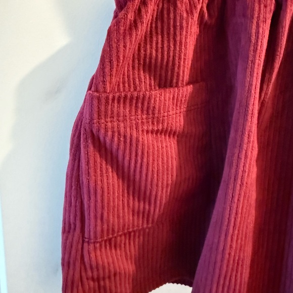 NWOT Wonder Nation Maroon Corduroy Overalls - Picture 3 of 7